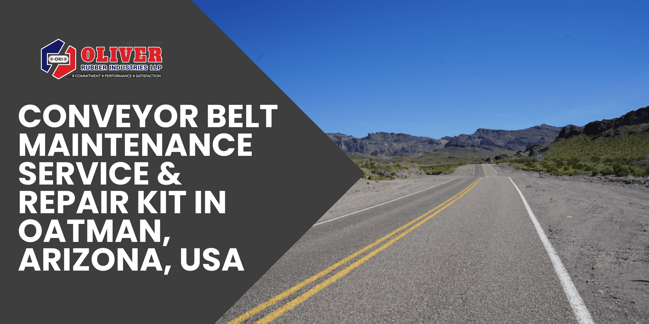 Conveyor Belt Maintenance Service & Repair Kit in Oatman, Arizona