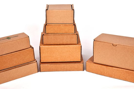 Mini cardboard box 60 x 43 x 35 mm with lid and closure order-753871