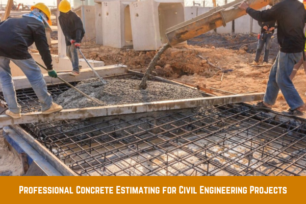 Professional Concrete Estimating for Civil Engineering Projects