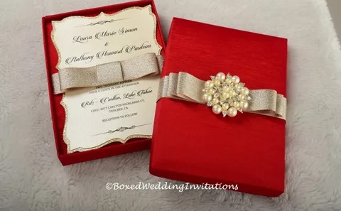 Custom Invitation Boxes