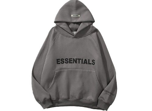 Dark Grey Essentials Hoodie