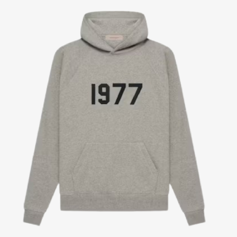 Fear of God Essentials Hoodie Dark Oatmeal (1)