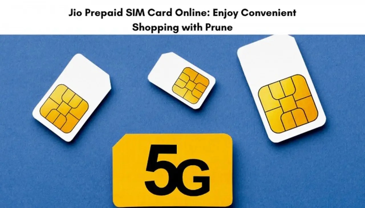 Jio prepaid SIM