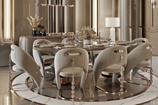 luxurious dining sets