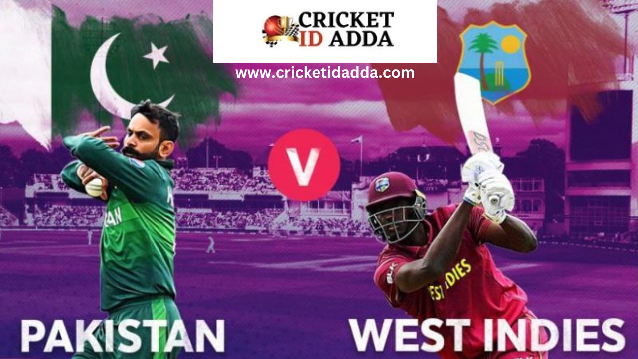 pakistan vs west indes match cricket id