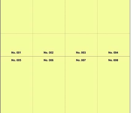 printable numbered