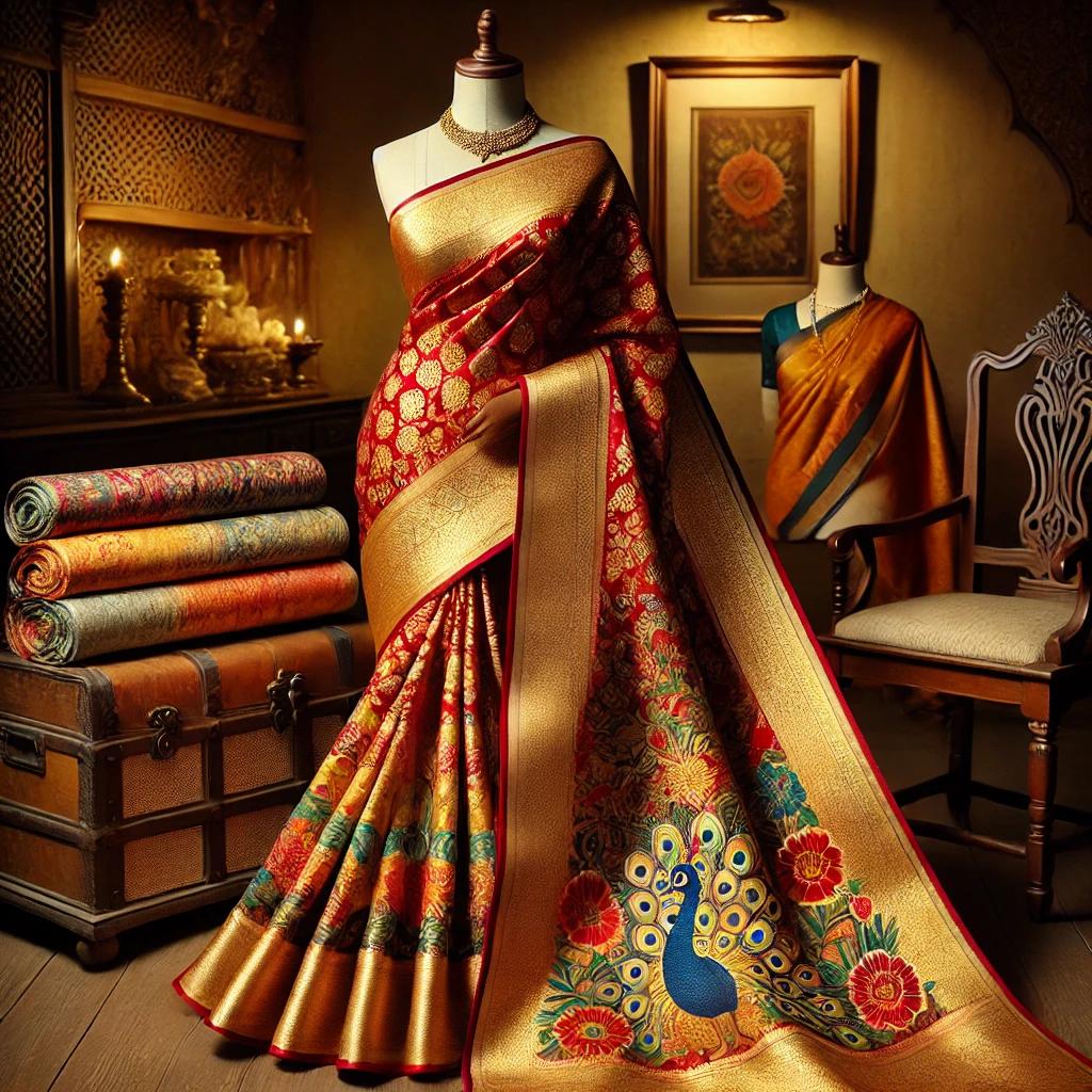 A_beautiful_Kanjivaram_saree_displayed_in_rich_sil (1)