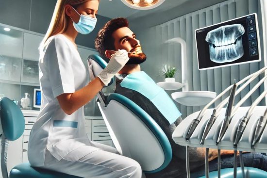 A_modern_dental_clinic_with_a_professional_dentist