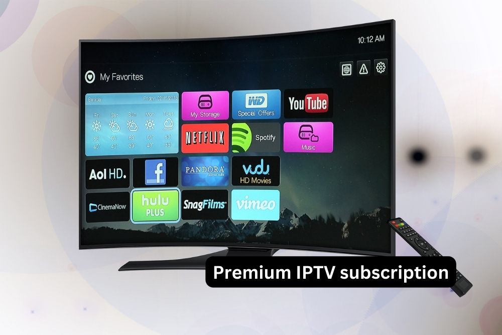 Premium IPTV subscription