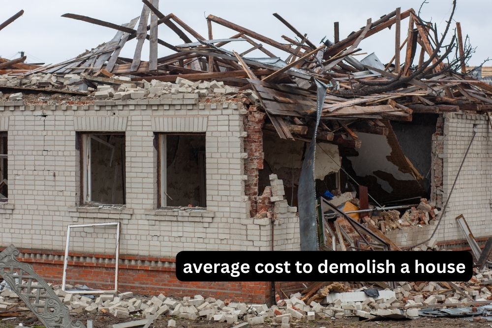 average cost to demolish a house