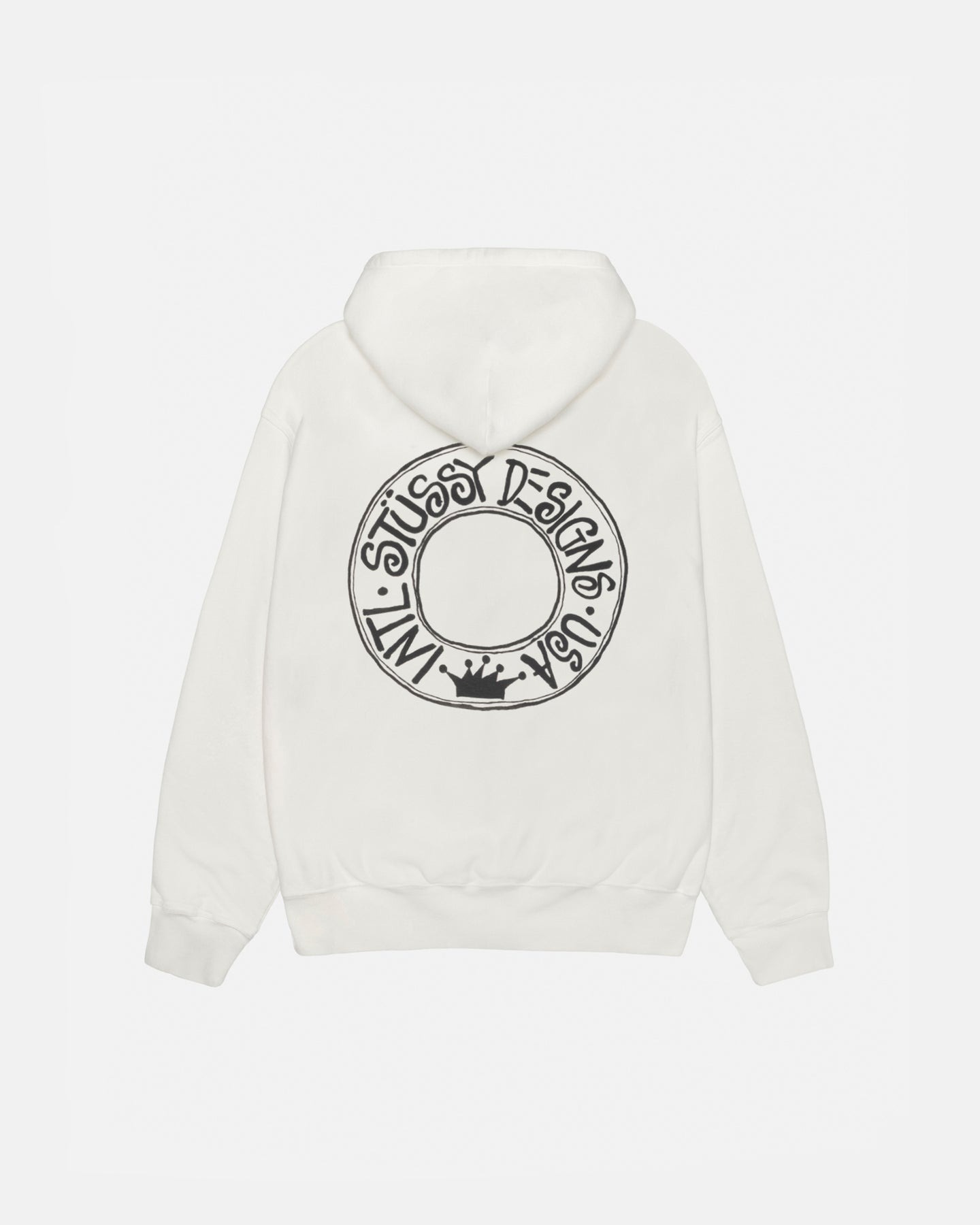 BUANA WHITE PIGMENT DYED HOODIE