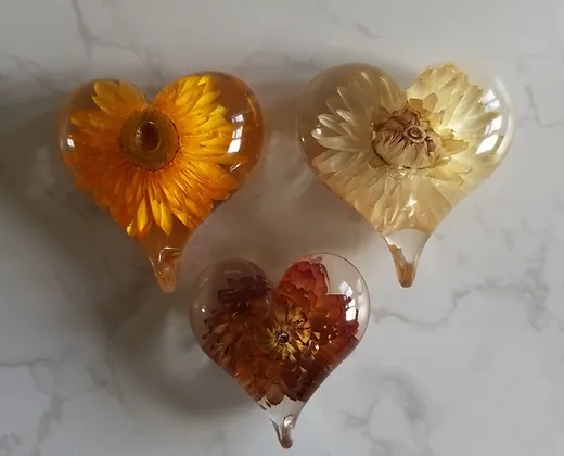 Resin Heart Valentine's Day Gifts