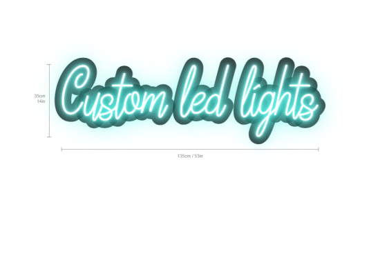 custom led lights