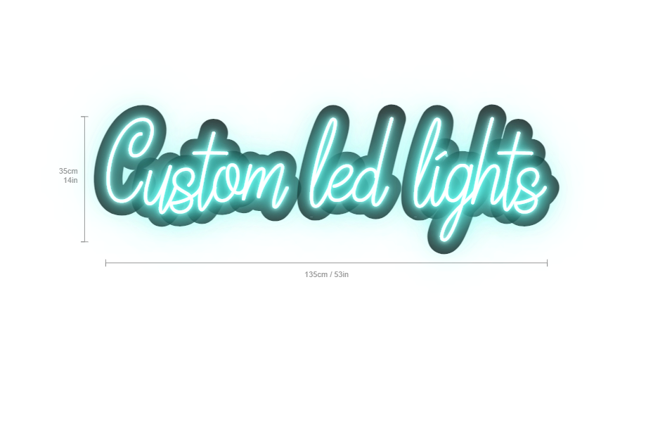 custom led lights