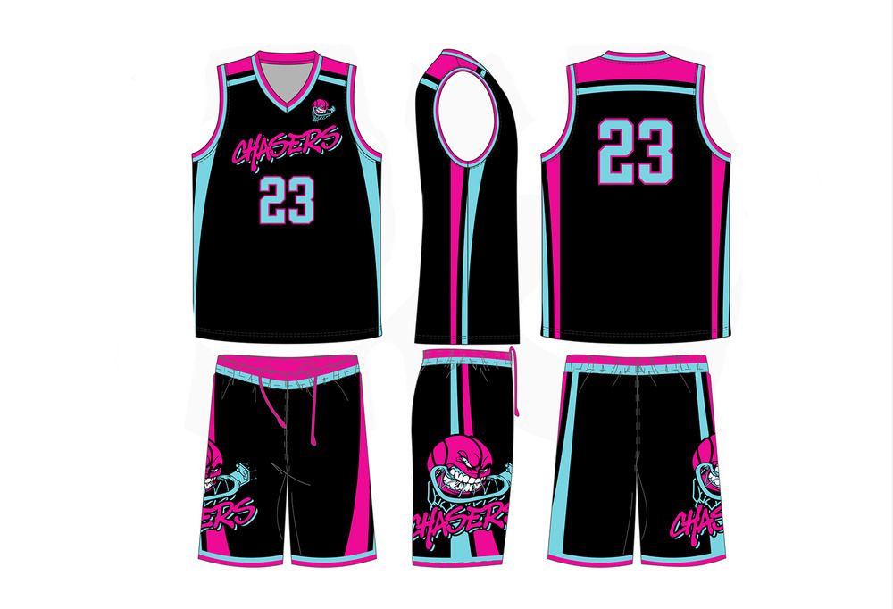 designing custom basketball uniforms