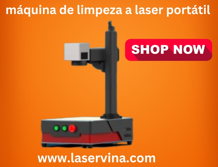 máquina de limpeza a laser portátil