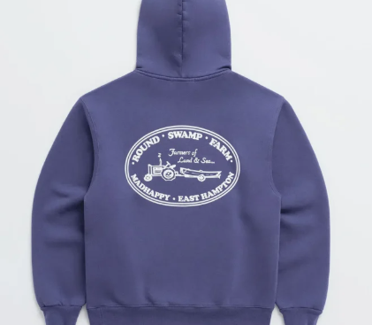 Madhappy Round Swamp Farm Hoodie Cobalt