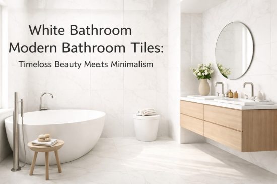 White Bathroom Modern Bathroom Tiles: Timeless Beauty Meets Minimalism