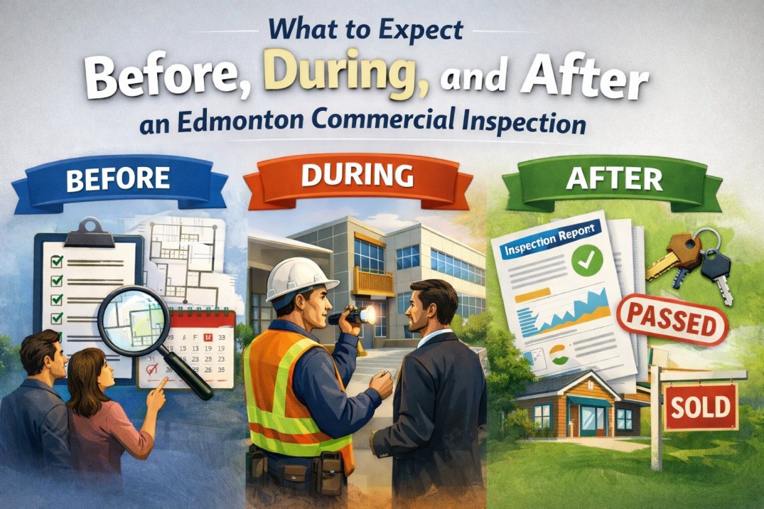What to Expect Before, During, and After an Edmonton Commercial Inspection